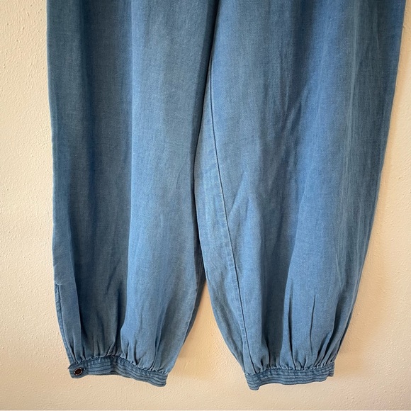 Anthropologie Denim Harem Pants Size M barrel oversized NWT - Picture 7 of 15